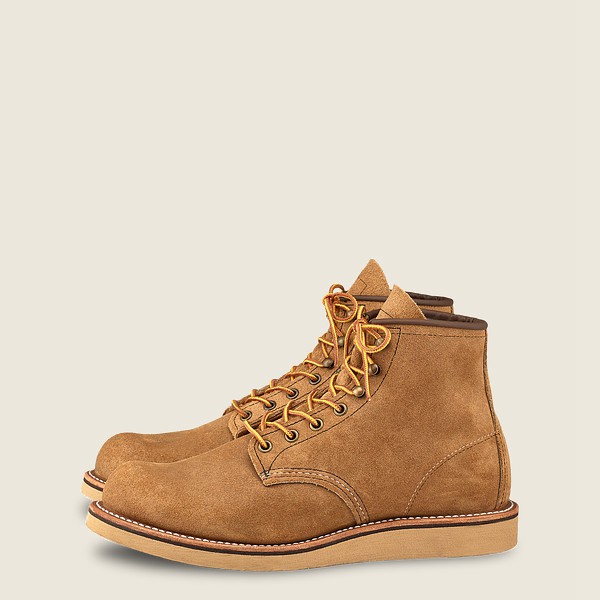 Bottes Red Wing Heritage - Rover - 6-Inch Muleskinner Cuir - Orange - Homme 974XKYRDE